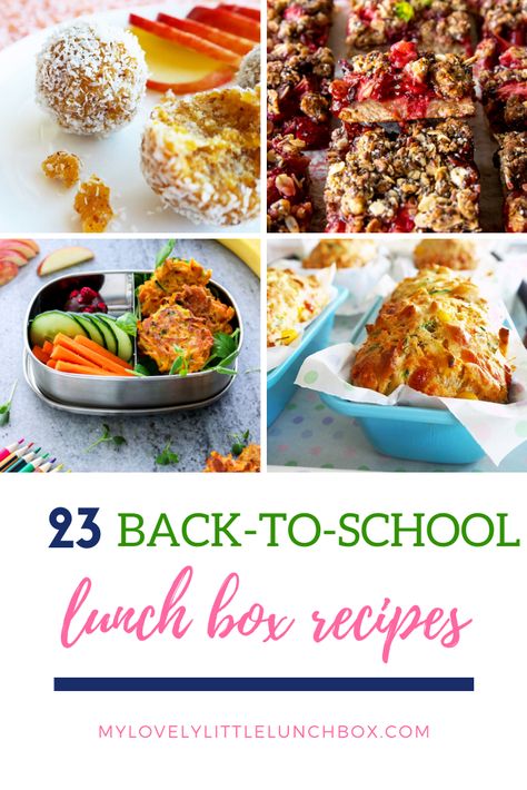 23 healthy and delicious back-to-school lunch box recipes your kids will love! | mylovelylittlelunchbox.com #lunchbox #healthy #backtoschool #mylovelylittlelunchbox School Lunchbox Ideas, Fun Kid Lunch, School Snacks For Kids, Savoury Muffins, Easy School Lunches, Lunch For School, Lunchbox Recipes, School Lunch Recipes, Ideas For Back To School