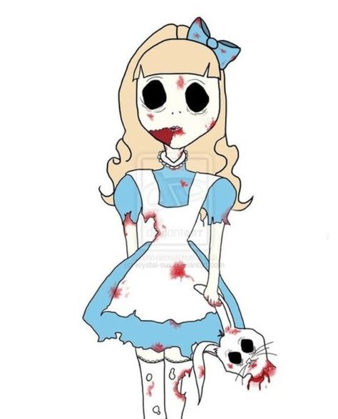 Zombie princess Alice In Wonderland, Zombie