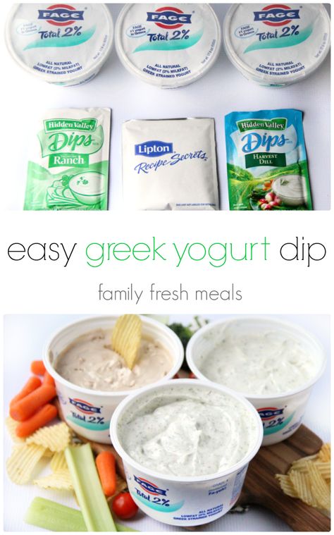 Yogurt Dips, Greek Yogurt Dip, Greek Yogurt Dips, Weight Watchers Snacks, Fresh Meals, Greek Yogurt Recipes, Family Fresh Meals, Healthy Dips, Yogurt Dip