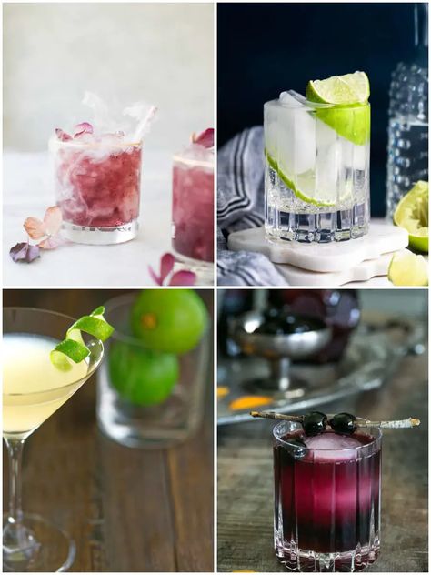 7 Non Sweet Cocktails that are Sweet Enough for You! Not Sweet Cocktails, Not Too Sweet Cocktails, Non Sweet Cocktails, Elderflower Martini, Light Cocktails, Gin Sour, Sweet Cocktails, Unique Cocktails, Halloween Cocktails