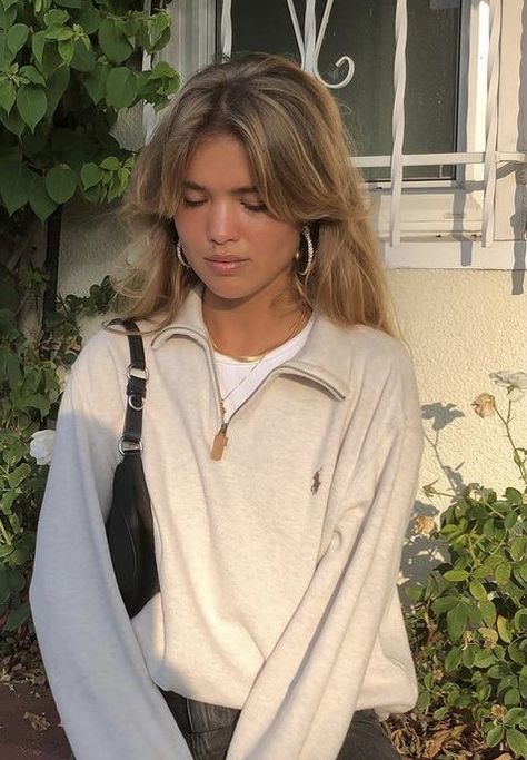 Quarter Zip Outfit, Aesthetic Closet, Ralph Lauren Aesthetic, Matilda Djerf Style, School Clothing, Clothing Aesthetic, College Fits, Skandinavian Fashion, Autumn Fits