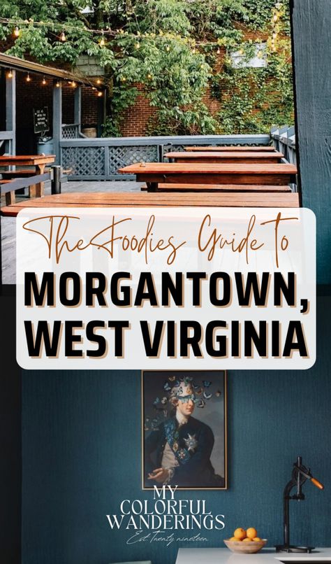 Any #WVU students looking for some delicious eats? Find all of our favorite restaurants in Morgantown, West Virginia! Things to do in West Virginia, Morgantown, West Virginia, WVU, West Virginia road trip | West Virginia Itinerary | West Virginia travel guide | USA Roadtriup | USA Destinations | Foodie Guides | West Virginia Travel | West Virginia Mountains | West Virginia History | West Virginia Aesthetic | West Virginia Pepperoni Rolls Recipe | West Virginia Photography West Virginia Aesthetic, West Virginia Pepperoni Rolls, Virginia Aesthetic, Virginia Road Trip, West Virginia Hiking, West Virginia Photography, West Virginia Vacation, West Virginia Mountains, West Virginia Travel