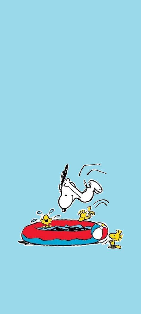 Snoopy And Peanut, Wallpaper Iphone Snoopy, Snoopy Summer Wallpaper Iphone, Snoopy July, Summer Snoopy Wallpaper, Snoppy Wallpapers Summer, Snoopy Beach Wallpaper, Spring Snoopy, Snoopy Landscape Wallpaper