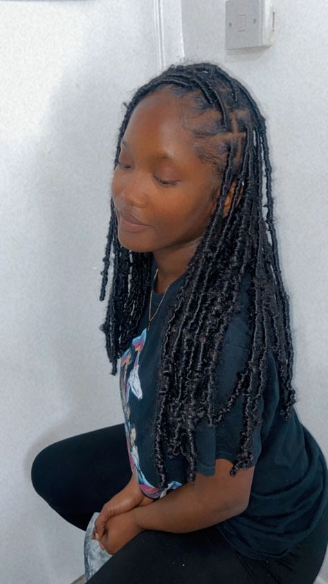 Waist Length Faux Locs, Faux Locs, Waist Length, Pocahontas, Locs, Natural Hair, See More, Natural Hair Styles, Dreadlocks