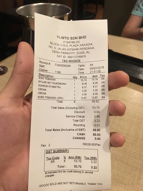 This restaurant bill has a cost/pax breakdown Food Bill Format, Bills Restaurant, House Rent Bills Format, Restaurant Bill, Hotel Invoice Format In Excel, Airport Pictures, Document Sign, Bulgaria, Restaurant