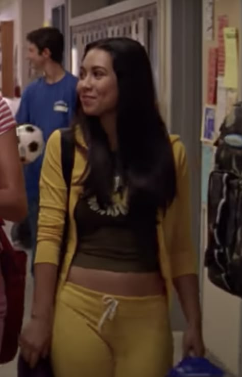 #Manny #Manny Santos #Degrassi #2000's #fashion Many Santos Outfits, Manny Santos Hair, Manny Santos Aesthetic, Manny Santos Outfits, Degrassi Manny, Devils Costume, Degrassi Fashion, 2000s Movie Outfits, Manny Degrassi