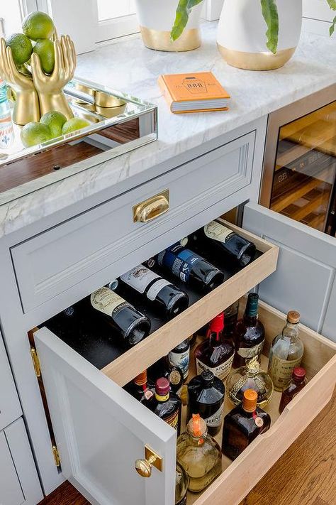 Gray Shaker Cabinets, Bathroom Remodel Cost, Home Bar Designs, Cheese Plate, Kitchen Remodel Idea, Wet Bar, Basement Remodeling, Bars For Home, Kitchen Bar