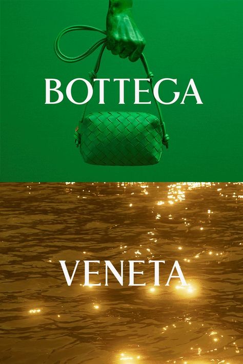 Bottega Veneta Aesthetic, Bottega Veneta Campaign, Bottega Veneta, Branding, Graphic Design, Collage, Architecture, Movie Posters, Design