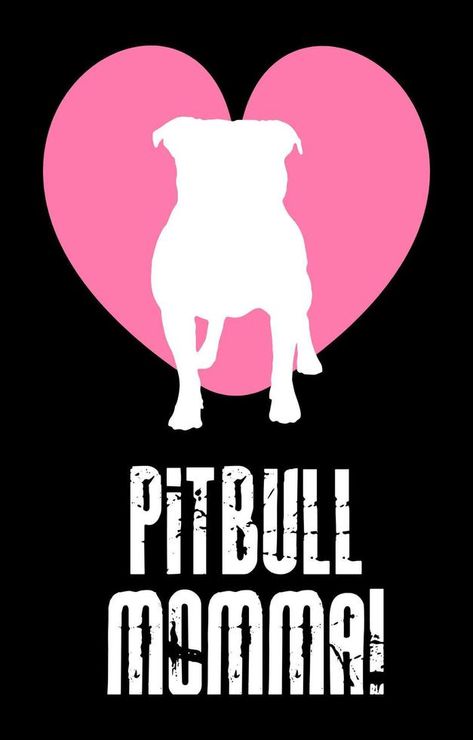 Pitbull Momma lettering with a pink heart and a Pitbull silhouette. Brindle Pitbull, Pitbull Silhouette, Cricut Quotes, Dog Skull, Pitbull Art, Decal Ideas, Dog Decals, Cricut Craft, Pitbull Lover