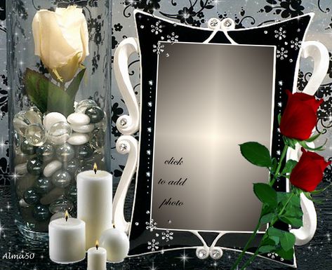 Romantic Memories # 2 Alma50 photo Albums Heaven Pictures, Romantic Frame, Foto Frame, Album Frames, Happy Birthday Wishes Images, Heaven Art, Creative Flower Arrangements, Birthday Wishes And Images, Letter Writing Paper