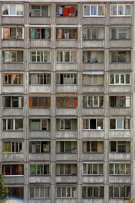 Block Aesthetics, Brutalist Architecture, Facade Architecture, Brutalism, Jolie Photo, Window Design, Urban Photography, City Aesthetic, Urban Landscape