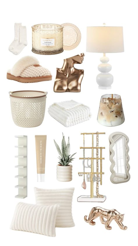 Vanilla girl aesthetic, room decor, white, beige, room inspo, clean girl, preppy White Beige Room, Vanilla Girl Aesthetic Room, Room Inspo Clean, Room Decor White, Vanilla Girl Aesthetic, Beige Room, Vanilla Girl, Feminine Aesthetic, Aesthetic Room Decor