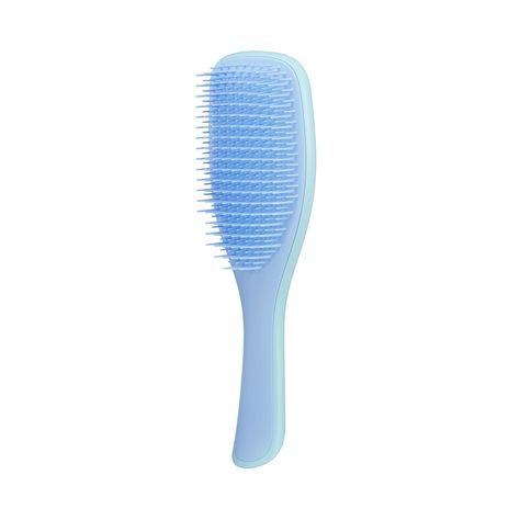 Tangle Teezer The Ultimate Detangling Brush, Dry and Wet Hair Brush Detangler for All Hair Types, Denim Blues Short Teeth, Wet Hair Brush, Shower Hair, Shower Brush, Tangle Teezer, Frizz Free Hair, Hair Frizz, Detangling Brush, Fresh Hair