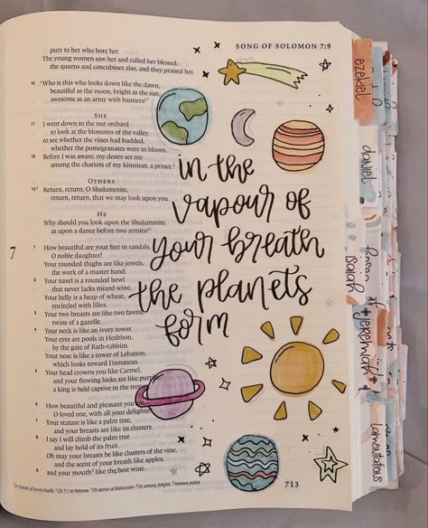 Revelation Bible Journaling, Study Doodles, Bible Journaling Aesthetic, Journaling Lettering, Bible Highlighting, Bible Lettering, Church Notes, Bible Doodles, Journal Bible Quotes