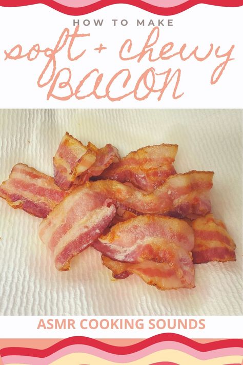 How to make bacon in a pan on the stove top. Soft and chewy perfect beef bacon, turkey bacon, or pork bacon.  #bacon #howtomakebacontherightway #baconcrisp #baconscrisp #howtomakebacon #baconinapan #baconintheoven #cooking #howto #recipe #breakfast #brunch #asmrcooking #asmr #baconstrips Cooking Bacon In The Oven, Oven Baked Bacon, Weekend Food, Bacon In The Oven, Cooking Bacon, Baked Bacon, Cooking For Two, Oven Cooking, Oven Recipes