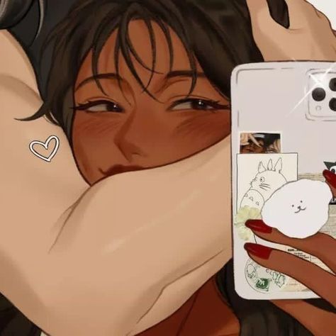 Couple Oc Art, Oc Couple Art, Cute Face Art, Jade Drawing, Ambw Art, Draw Your Oc Like This, Girl Oc Art, Base Wallpaper, Couple Draw