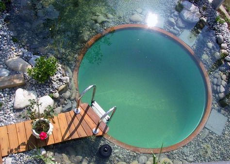 13 swimming pools you have to see to believe- slideshow - slide - 13 - TODAY.com Natural Swimming Ponds, Swimming Pond, Natural Swimming Pools, Easy Backyard, Natural Swimming Pool, Yard Project, Have Inspiration, Samos, Small Pool