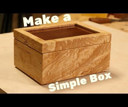 How to Make a Simple Wooden Box With Mortised Hinges How To Make A Wooden Box Diy, Small Wood Box Ideas, Watch Box Diy, Wooden Box Plans, Wooden Box Diy, Small Wood Box, Plywood Boxes, Small Wooden Boxes, Woodworking Box