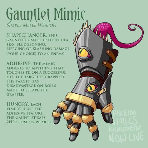 Mimic Knight, Dnd Store, Mimic Dnd, Dm Dnd, Guerriero Samurai, Dnd Stats, Dnd Stories, Dnd Items, Dnd Campaign