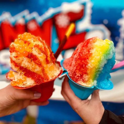 Hawaiian Ice, Ice Ideas, Snow Cone Stand, Fair Foods, Hawaiian Shaved Ice, Minnesota State Fair, Shave Ice, Frozen Lemonade, Snow Cone