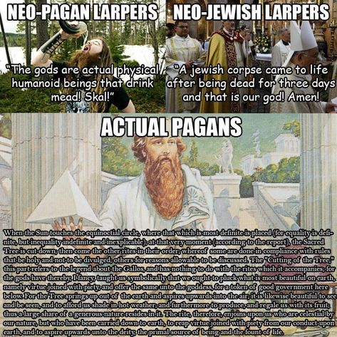 'Beware neo-pagans who try to make paganism as stupid as neo-judaism (christianism or christianity).' Neo Paganism, Types Of Paganism, Types Of Pagan Religions, What Is Paganism, Anarcho Primitivism, Physics