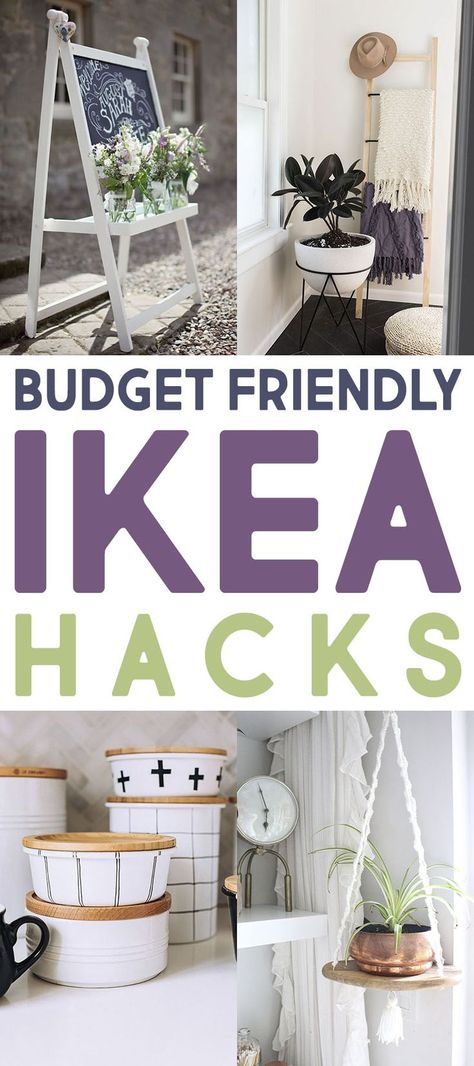 Come and check out The Best Budget Friendly IKEA Hacks Out There! You are going to love them all... from DIY Farmhouse Blanket Ladders to Quick and Easy Side Tables and more! Something for everyone... all fabulous and all on the cheap! #BudgetFriendlyIKEAHacks #IKEAHacks #IKEAHack #IKEA #IKEACrafts #IKEACrafts #HomeDecorIKEAHacks Hackers Ikea, Farmhouse Blanket, Amazing Ikea Hacks, Blanket Ladders, Farmhouse Blankets, Diy Home Decor For Apartments, Ikea Crafts, Hacks Ikea, Kura Bed