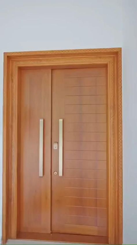 Single Main Door Designs, Pintu Ganda, Main Door Design Photos, Pintu Interior, House Main Door, House Front Door Design, House Main Door Design, Single Door Design, Door Design Photos