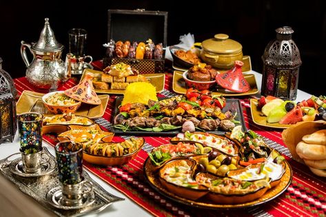 Ramadan 2021: 71 Iftars in Dubai you have to try | Going-out – Gulf News Outdoor Recipes, Slow Cooked Lamb, Spicy Dishes, Protein Rich Foods, Halal Recipes, Outdoor Food, Ramadan Recipes, Signature Dishes, Buffet Food