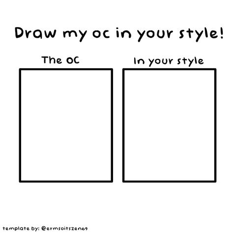 Template for you guys so if you dare someone to draw your oc in their own style here's a template🤯😋 Oc Information Template, Oc Wardrobe Template, Draw Oc In This Outfit, Draw Your Oc Template, Get To Know Your Oc, Oc Template Base Drawing, Draw Your Oc In This, Draw Ur Oc In This Outfit, Draw My Oc