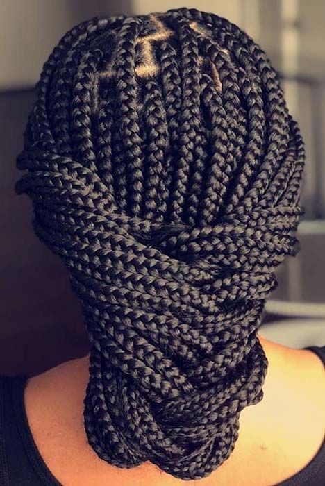 Box Braids Updo, Lemonade Braids Hairstyles, Small Box Braids, Individual Braids, Big Box Braids, Long Box Braids, Box Braids Hairstyles For Black Women, Box Braids Styling, Beautiful Braids