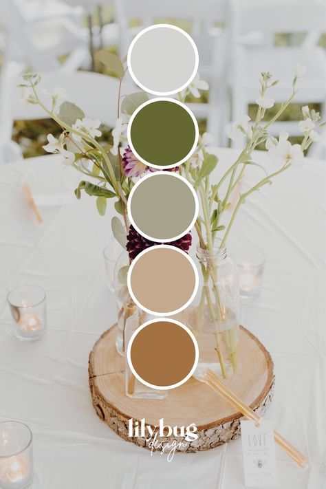 Green Brown Natural Colour Palette | Nature color palette, Brown color palette, Green colour palette Green And Brown Wedding Theme, Colour Palette Nature, Color Palette Brown, Natural Colour Palette, Boho Styl, Wedding Moodboard, Color Schemes Colour Palettes, Nature Color Palette, Nature Background