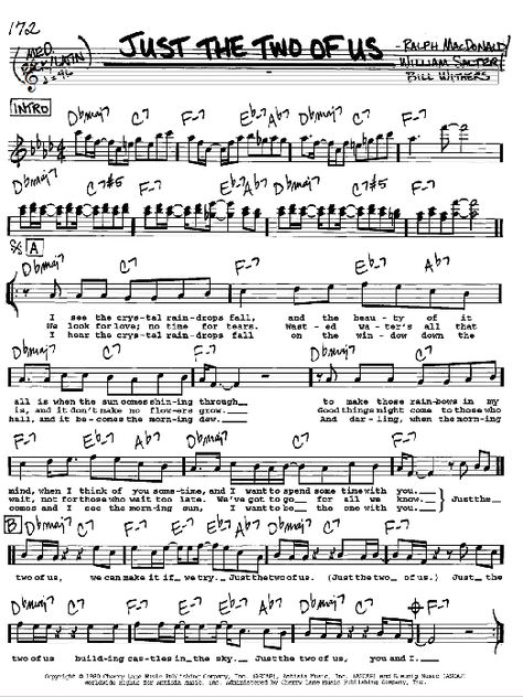 Just The Two Of Us Song, Alto Saxophone Sheet Music, Sheet Music With Letters, John Scofield, Grover Washington, Fiddle Music, Trumpet Sheet Music, Music Letters, Jazz Songs