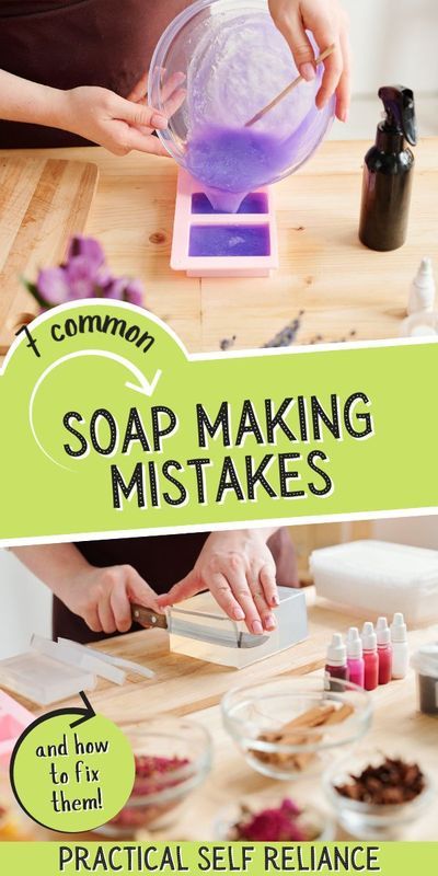 There are few things that say “DIY lifestyle” more than making your own soap. Why then, is soap making so intimidating? If you can follow a recipe, you can make your very own soap. Follow these simple tips to avoid common soap making mistakes, and you can make the perfect batch of soap the on your very first try. How To Make Bath Soap, Diy Homemade Soap Recipes, Diy Soap Designs, How To Start A Soap Making Business, Home Made Soap Ideas, How To Make Soap Bars For Beginners, Bar Soap Making, Diy Soap Bars For Beginners Recipes, Beginner Soap Making Recipes