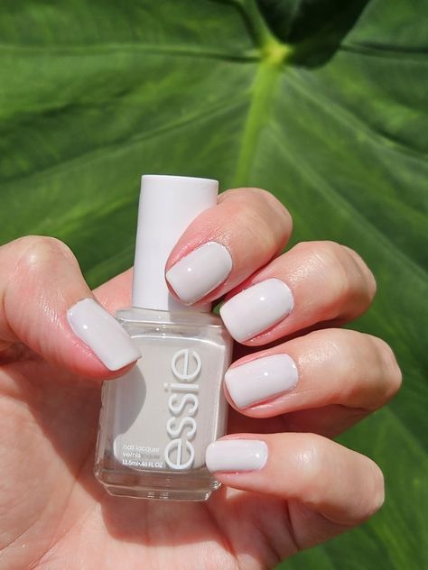 Marshmallow by Essie Essie Marshmallow Nails, Marshmallow Nails, Marshmallow Nail Polish, Essie Marshmallow, Essie Nail Polish, Essie Nail, Nail Polishes, French Nails, Essie