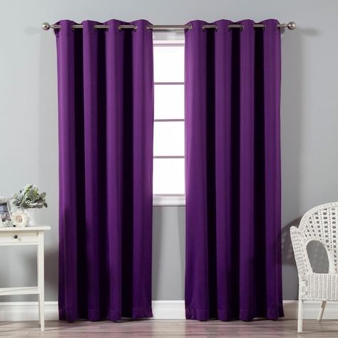 Purple Curtains Bedroom, Olive Green Curtains, Purple Room Decor, Purple Curtains, Purple Home Decor, The Curtains, Purple Rooms, Purple Decor, Green Curtains