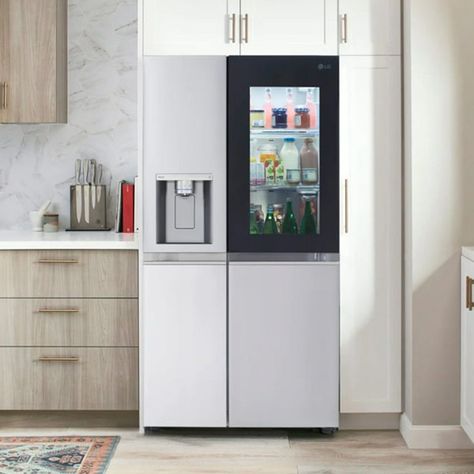 5 Most Reliable Refrigerator Brands, According to Repair Techs Large Refrigerator And Freezer, Kitchen Appliance Trends, Modern Fridge, Refrigerator Brands, Smart Refrigerator, Large Refrigerator, Best Refrigerator, Side By Side Refrigerator, Stainless Steel Refrigerator