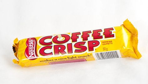 Canada Rocks - Coffee Crisp makes a nice light snack! Description from pinterest.com. I searched for this on bing.com/images Canadian Foods, Canadian Snacks, Coffee Crisp, Canadian Cuisine, Jaffa Cake, Canada Food, Canada Eh, Candy Companies, Culinary Travel