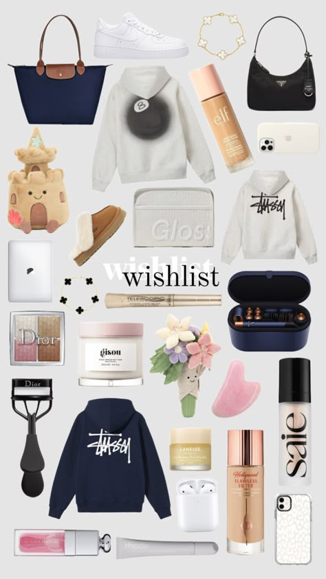 #outfitinspo #wishlistunrealistic #wishlist #wishlist2024 #wishlistideas #birthday #christmas #gifts #navy #rich #stockholmestyle #cleangirl #aesthetic #vanillagirl Birthday Gifts Aesthetic, Teen Christmas Wishlist, Teenager Birthday Gifts, Xmas List Ideas, Gifts Aesthetic, Girly Christmas Gifts, Birthday Haul, Christmas Gifts Ideas, Teen Christmas Gifts