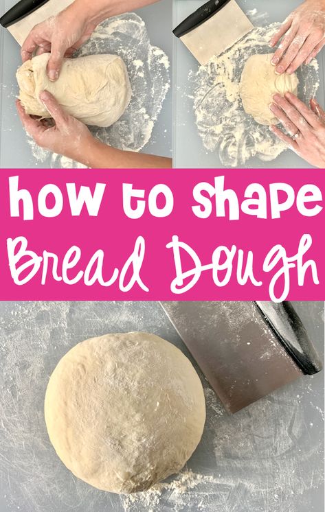 How to Shape Bread Dough for Loaves + Sourdough Recipe! Create gorgeous artisan loaves of bread and become the superstar of your kitchen with these tips and tricks for PERFECT sourdough! It's so much easier than you think! How To Shape Bread Loaves, Shaping Bread Dough, How To Score Bread, How To Shape Sourdough Bread, Shaping Sourdough Bread, Christmas Breakfast Buffet, Frugal Girls Recipes, Morning Breakfast Casserole, Easy Christmas Breakfast Ideas