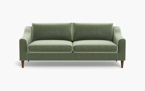 Green Sofa Living Room, Leather Daybed, Earthy Living Room, Twin Sleeper Sofa, Create Floor Plan, Leather Sleeper Sofa, Sofas For Small Spaces, Floor Plan Drawing, Leather Chesterfield Sofa