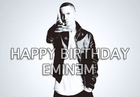 Eminem Birthday Eminem Birthday, Marshal Mathers, Eminem Slim Shady, Marshall Mathers, Slim Shady, Eminem, Darth Vader, Birthday, Fictional Characters