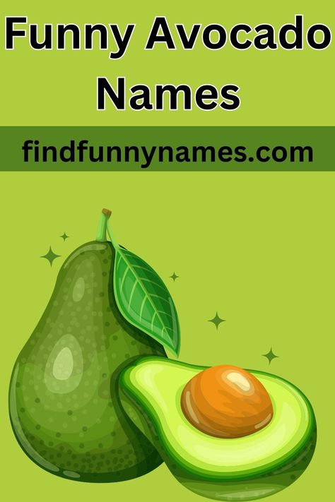 Funny Avocado Names is a hilarious and entertaining social media content that is sure to make you crack a smile. With a collection of clever and amusing names for avocados, this content is perfect for avocado lovers and anyone in need of a good laugh. From "Avo-Cadabra" to "Guacstar," these funny avocado names will leave you in stitches. #FunnyAvocadoNames and #AvocadoHumor #AvocadoHumor #PunnyProduce. Sushi Names, Salad Names, Sandwich Names, Avocado Drink, Avocado Brunch, Avocado Milkshake, Milkshake Shop, Avocado Funny, Fake Names