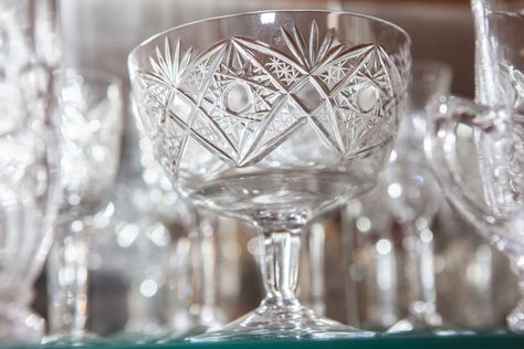 6 Expert-Approved Ways To Identify Crystal Glassware Thrift Furniture, What Are Crystals, Breakfast Party Foods, Easy Dinner Casseroles, Culture Quotes, Etiquette And Manners, Plant Problems, Crystal Pattern, Helpful Things