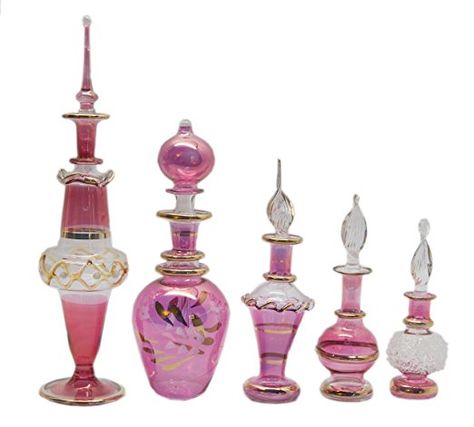 Egyptian Perfume, Egyptian Perfume Bottles, Pink Perfume, Genie Bottle, Beautiful Perfume Bottle, Miniature Bottles, Antique Perfume Bottles, Beautiful Perfume, Pink Collection