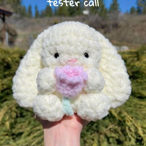 loretta 🌷 (@lorettaloops) • Zdjęcia i filmy na Instagramie Bunny Crochet Free Pattern, Sewing Plush, Bunny Crochet Pattern, Easy Crochet Animals, Crochet Fairy, Quick Crochet Patterns, Bunny Crochet, Crochet Design Pattern, Kawaii Crochet