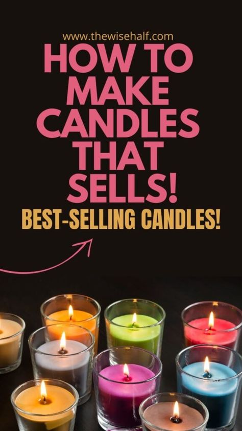 Candle Making Ingredients, Candle Marketing Ideas, Candle Making Business Ideas, Candles Marketing, Candles Supplies, Candles To Sell, Candle Business Ideas, Candal Making, Unique Candle Making Ideas