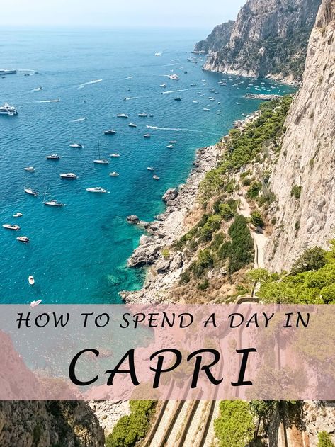 Italy Capri, Capri Island, Best Of Italy, Capri Italy, Travel Italy, Boat Trips, Amalfi Coast, Beautiful Islands, Amazing Destinations