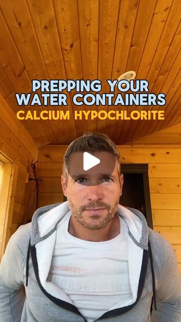 Rob Benson on Instagram: "Preparing Water Containers for Long-Term Storage with Calcium Hypochlorite 🔬 Calcium Hypochlorite for Water Storage: Longevity: Up to 10 years shelf life. Superior to Bleach: Outlasts regular bleach, which degrades in 6 months. 📋 Steps for Container Preparation: Create Solution: Dissolve 1 gram (≈1 teaspoon) of Calcium Hypochlorite in 2 gallons of water. Disinfect Container: Swirl the solution inside the container for thorough coverage. Rinse Thoroughly: Ensure all residues are removed with clean water. 🌐 Versatile Uses: Ideal for water storage, surface sanitization, algae control, and more. #WaterStorageTips #CalciumHypochlorite #Prepping #Disinfection #longterm" How To Remove Calcium Build Up, Storing Water Long Term, Bleach Water Ratio For Cleaning, Vaccume Sealer For Food Storage, Sanitize Rv Fresh Water Tank, Long Term Storage, Gallon Of Water, Water Containers, Long T