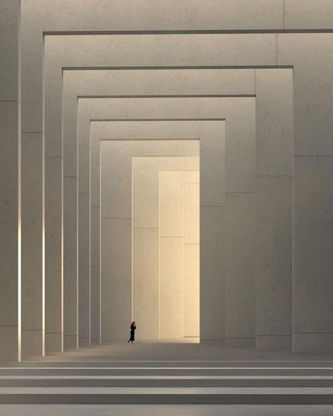 Liminal Space Architecture, Voids In Architecture, Liminal Architecture, Contrast Architecture, Emotional Architecture, Architectural Aesthetic, Art Curation, Minimalist Spaces, Space Museum