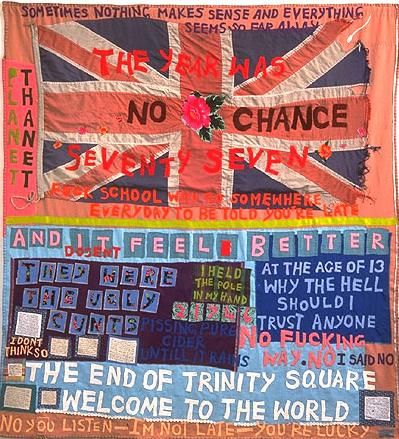 No chance Tracy Emin, Rope Sculpture, Faith Ringgold, Tracey Emin, Gcse Art, British Artist, Art Quilts, Textile Art, Fiber Art